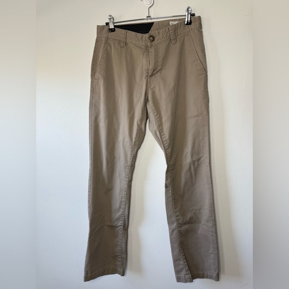 Volcom Men's Khaki Chinos
